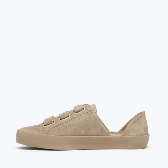 Freda Salvador Libby D’Orsay Sneaker in Stucco Suede, size 7 - Picture 12 of 13